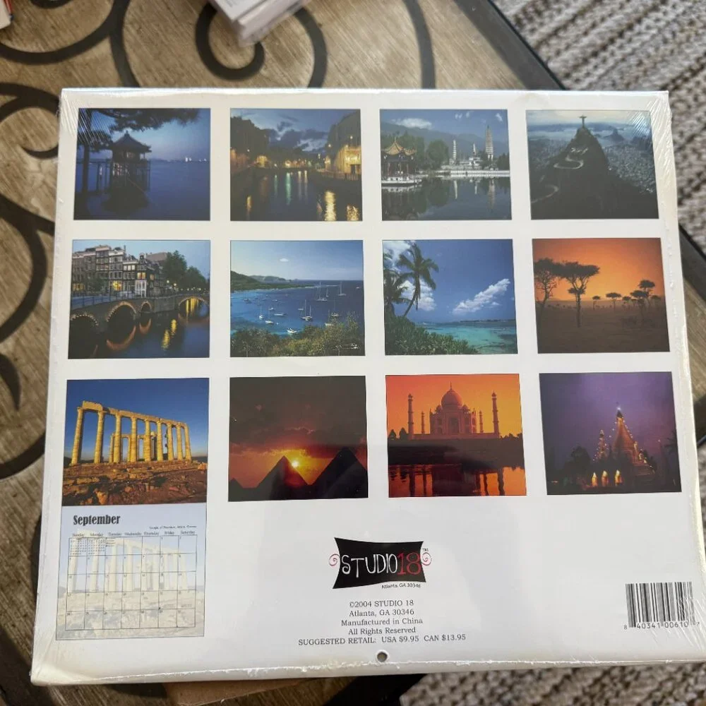 World Travel 2006 Wall Calendar , New (120)